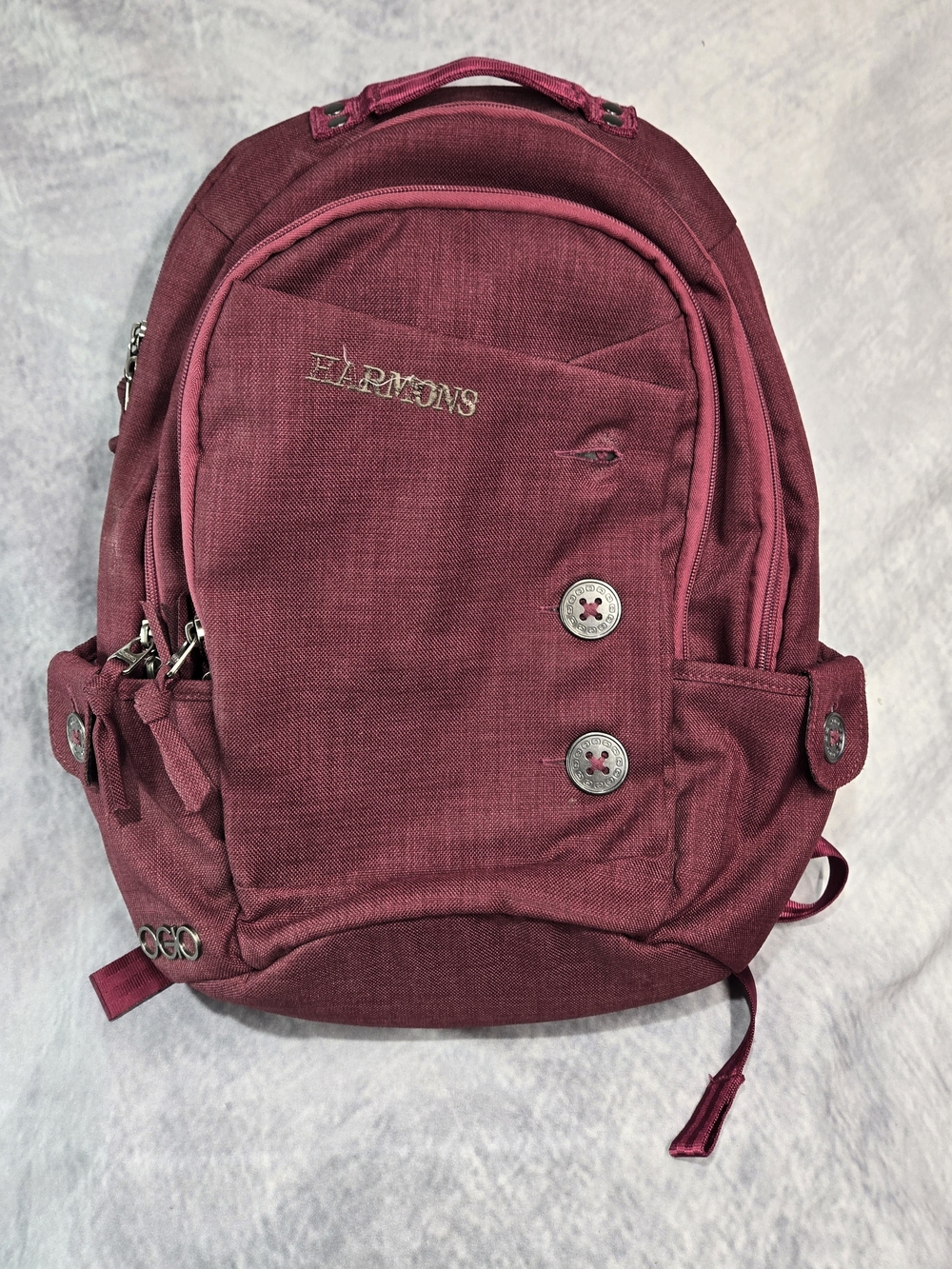 OGIO Melrose Pack in the Maroon Sunset (or rose/burgundy